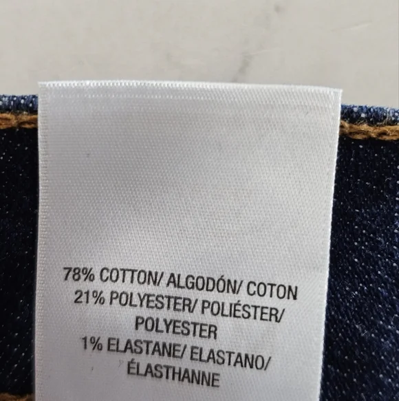 Hudson Jeans Midrise Ankle Natalie Super Skinny Dark Blue Jeans 28 NWT - Picture 9 of 9